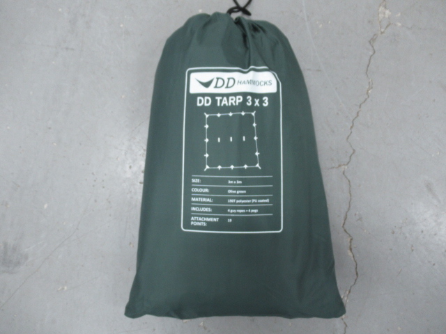 DD Hammocks （ディーディーハンモックス）  DDタープ 3×3