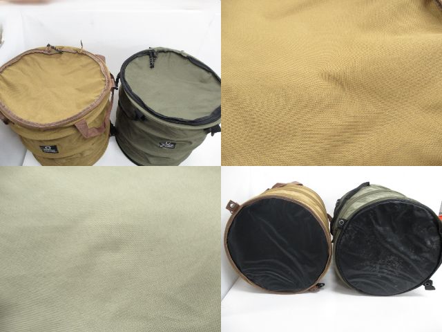 QUICKCAMP(クイックキャンプ)  トラッシュボックス 45L 2点セット