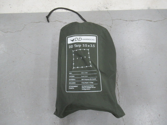 DD Hammocks （ディーディーハンモックス）  DDタープ3.5×3.5 オリーブグリーン