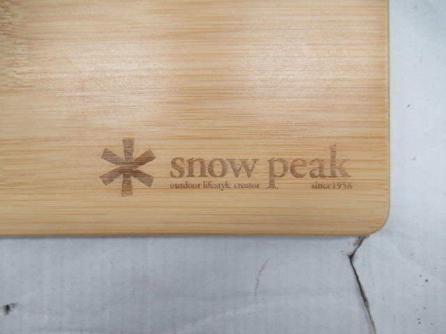 Snow Peak（スノーピーク）  ウッドテーブル W竹