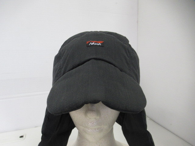 NANGA(ナンガ)  ヒノックリップストップ ダウンイヤーフラップキャップ