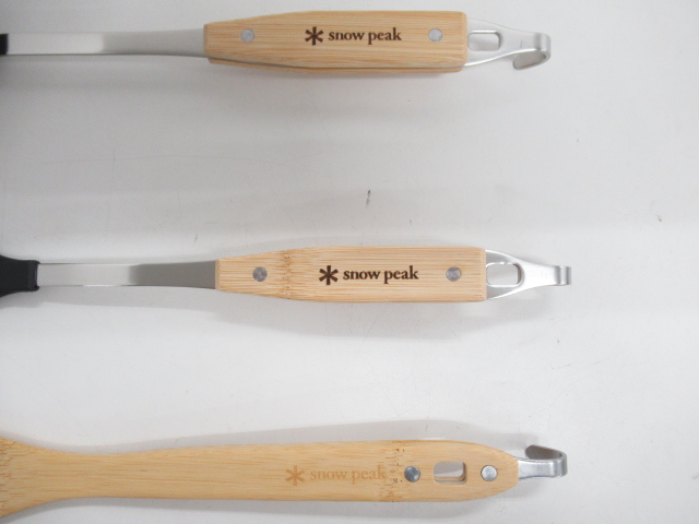 Snow Peak(スノーピーク)  キッチンツールセット(収納ケース付き)
