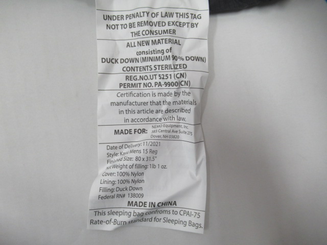 NEMO（ニーモ）  カユ 15 メンズ