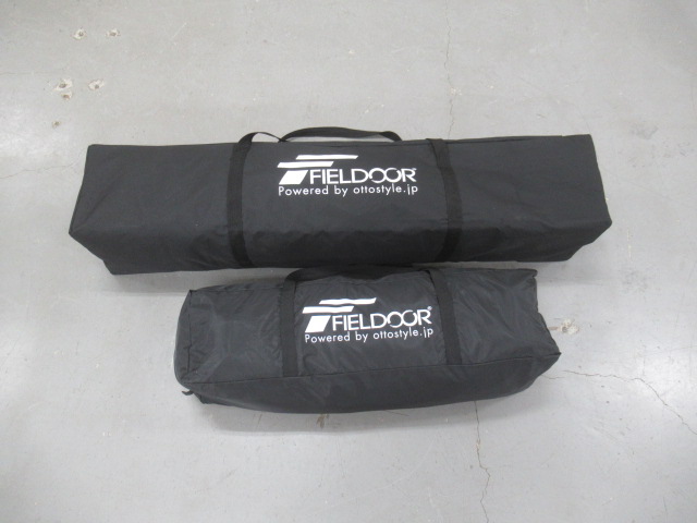 FIELDOOR（フィールドア）  タープテント(アルミ) 3m×3m セット