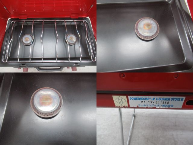 Coleman(コールマン) パワーハウスLP ツーバーナーストーブ2 レッド