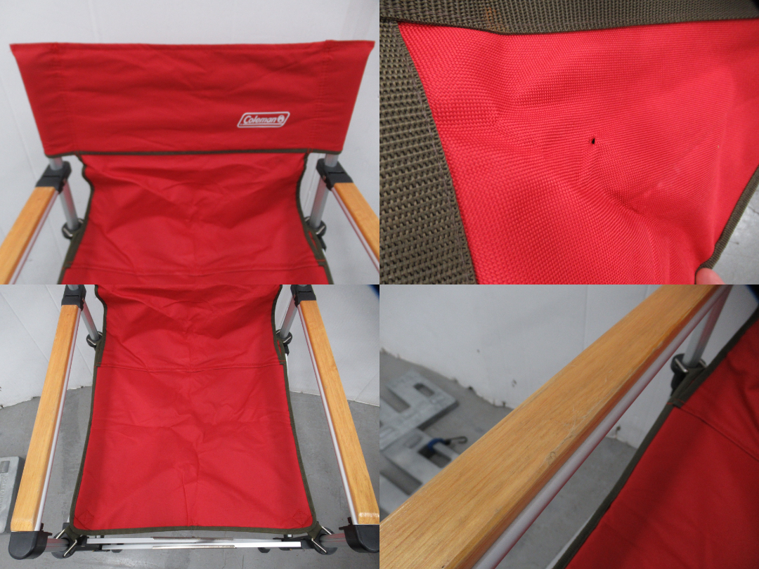 Coleman(コールマン) ツーウェイキャプテンチェア レッド 2脚セット