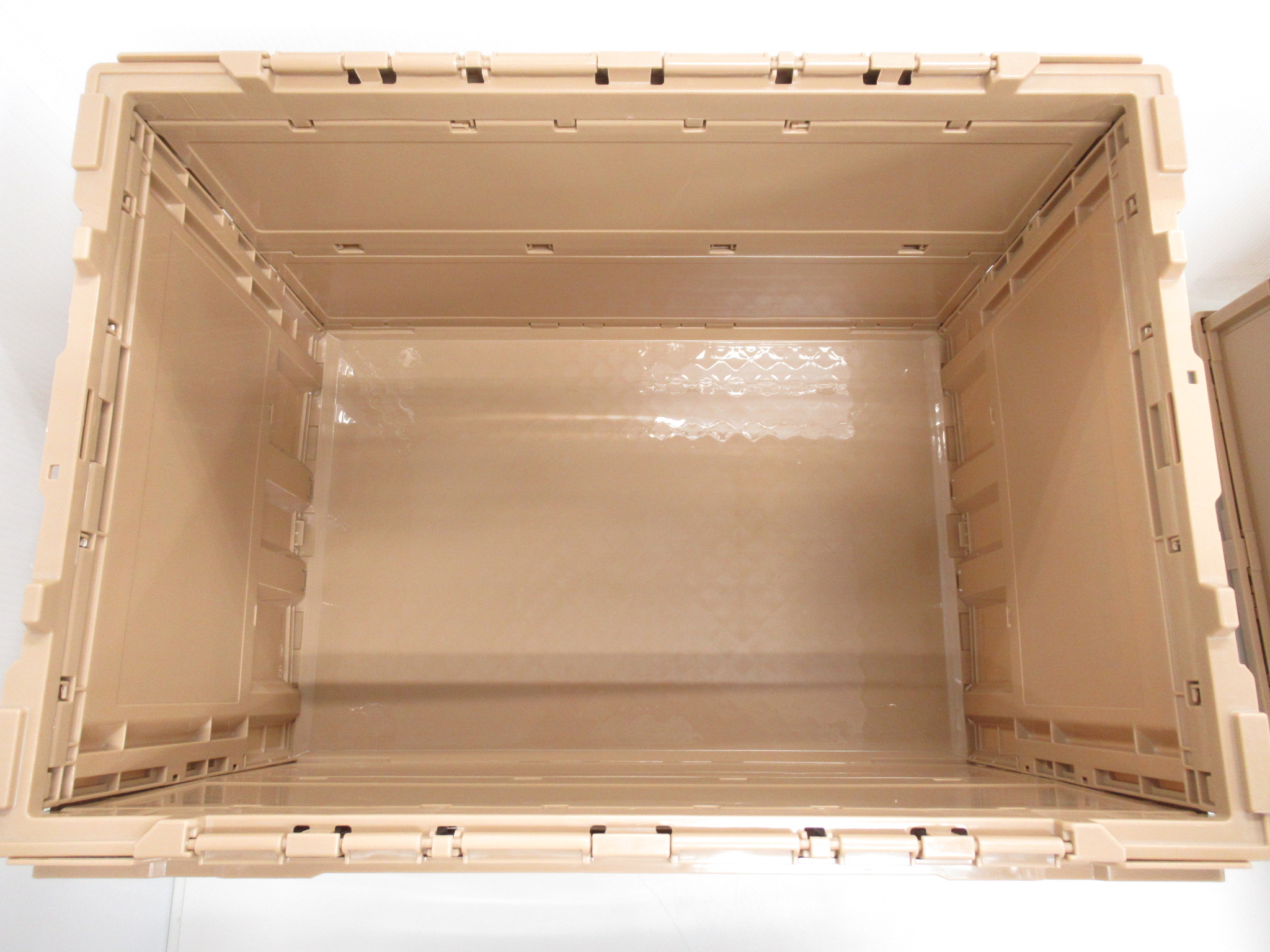 ノーブランド  トラスコ中山 ダンボー 折り畳みコンテナ50L 2個セット