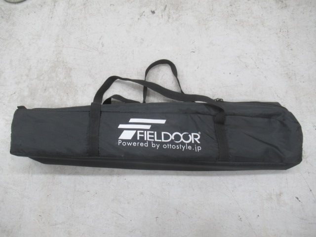 FIELDOOR(フィールドア) アルミテントポール 280×2本・ケースセット