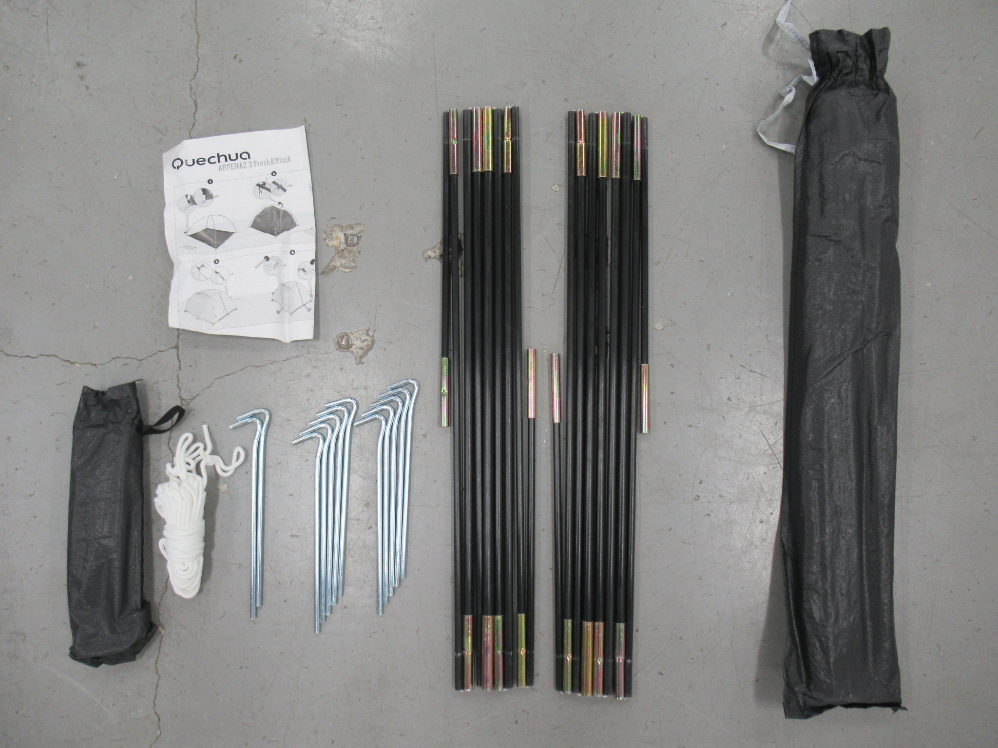 Quechua（ケシュア）  ARPENAZ3 FRESH&BLACK