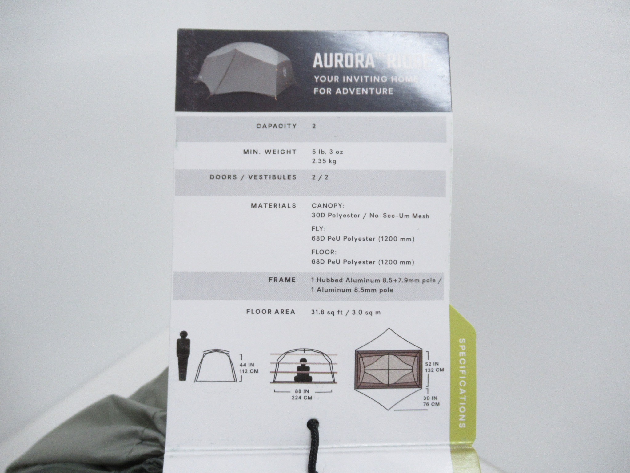 NEMO（ニーモ）  オーロラリッジ2P