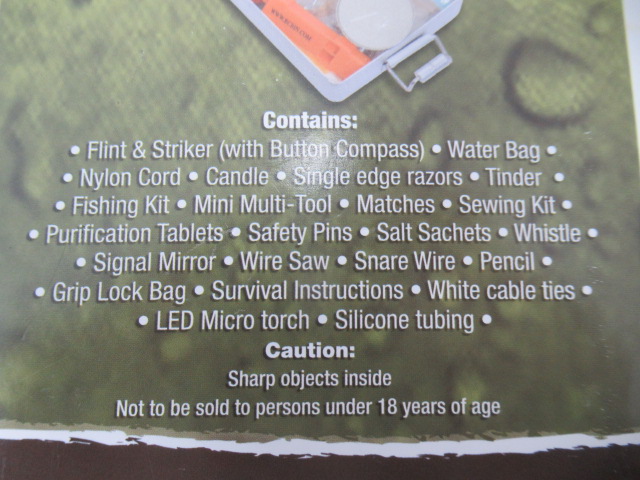 その他ブランド  BCB アルティメットサバイバルキット UK