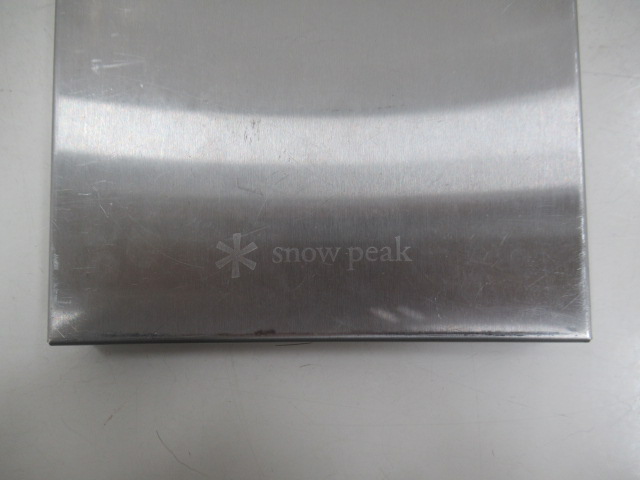 Snow Peak（スノーピーク）  ステンボックスハーフユニット