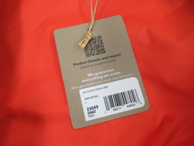 patagonia（パタゴニア）  メンズ・クラシック・レトロX・ベスト