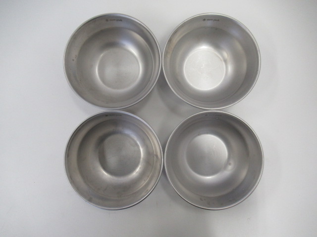 Snow Peak(スノーピーク) テーブルウェアセット L ファミリー&プレート L3枚セット