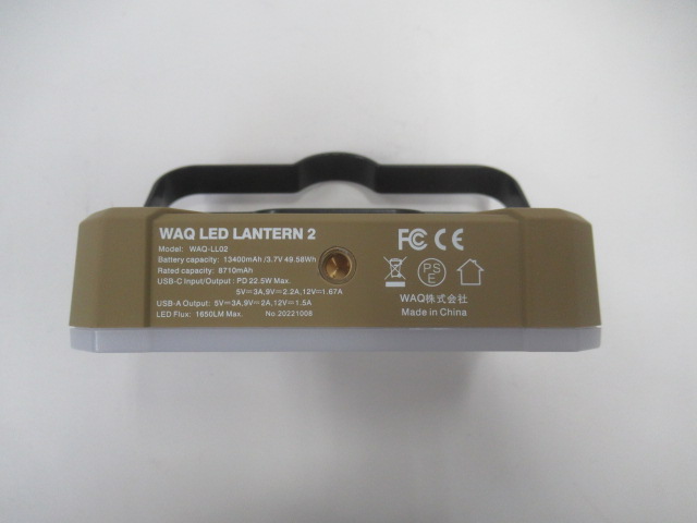 WAQ(ワック) WAQ LED LANTERN2