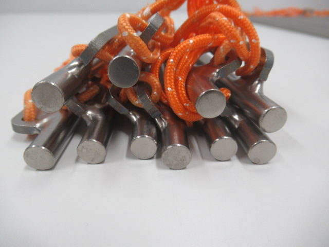 ノーブランド MOMIDORI チタンペグ 21本