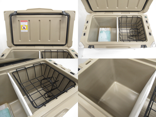 その他ブランド  アイスランドクーラー45QT タンカラー