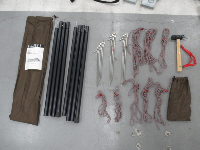 Snow Peak(スノーピーク) HDタープ ヘキサエヴォ Pro.アイボリー セット