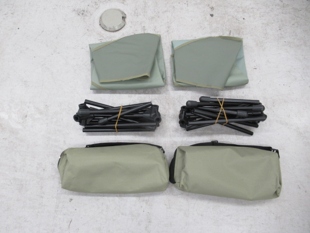 BUNDOK(バンドック) ポータブルチェア 2脚セット