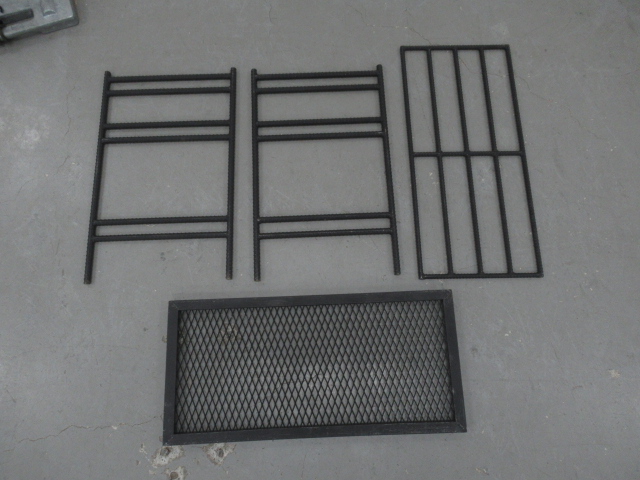 その他ブランド 焚き火台・Mサイズ エキスパンドメタル網/ロストル セット