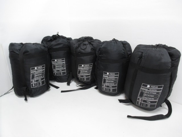 その他ブランド  TCEVO シュラフ ブラック 5点セット