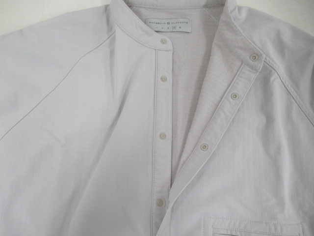 AXESQUIN（アクシーズクイン）  ソフトシェルフリースのプルオーバーシャツ