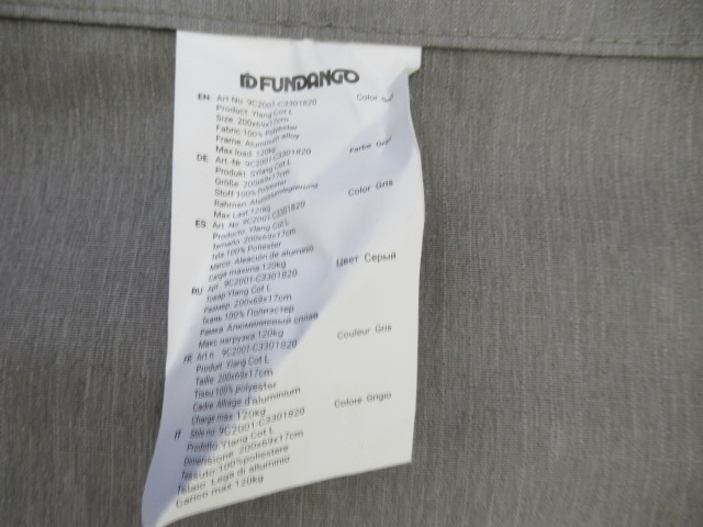 ノーブランド  FUNDANGO コット