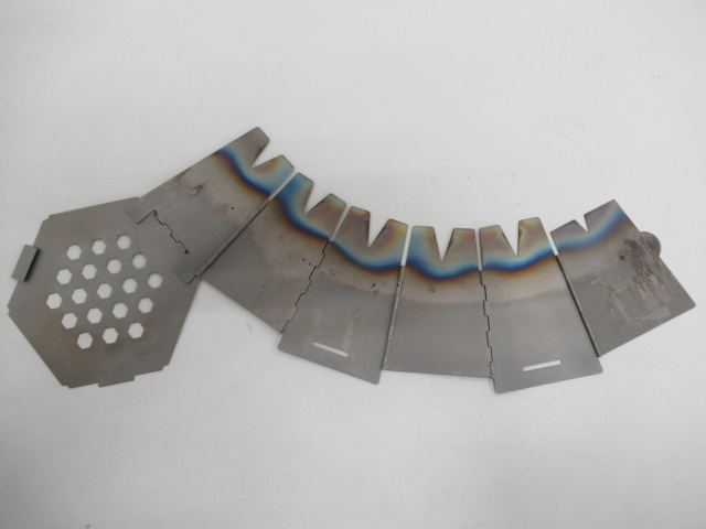 VARGO（バーゴ）  ヘキサゴン ウッドストーブ チタン