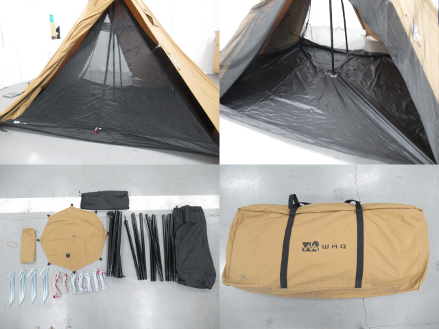 WAQ（ワック）  WAQ Alpha TC/FT グランドシートセット