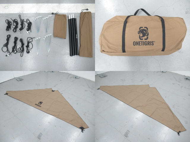 ONETIGRIS(ワンティグリス) PYRAMIS CAMPING TENT T/C