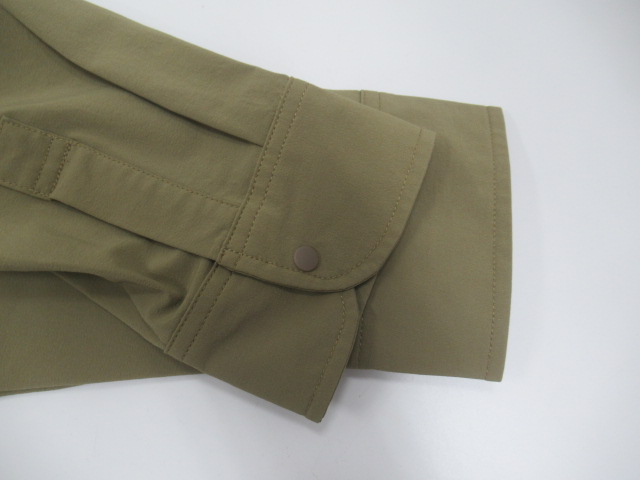 AXESQUIN（アクシーズクイン）  ソフトシェルのショートカラーシャツ