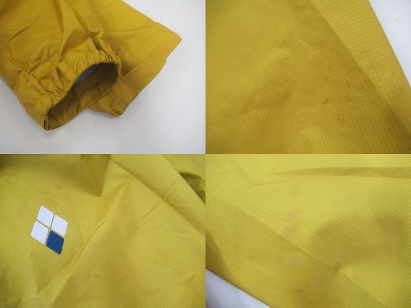 mont-bell（モンベル）  ストームクルーザージャケット メンズ Sサイズ イエロー