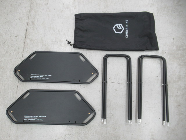 その他ブランド  COMMA NINE LANDS テーブル 2脚 ブラック