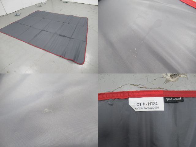 Snow Peak（スノーピーク）  ヴォールト SDE-080 マットシートセット