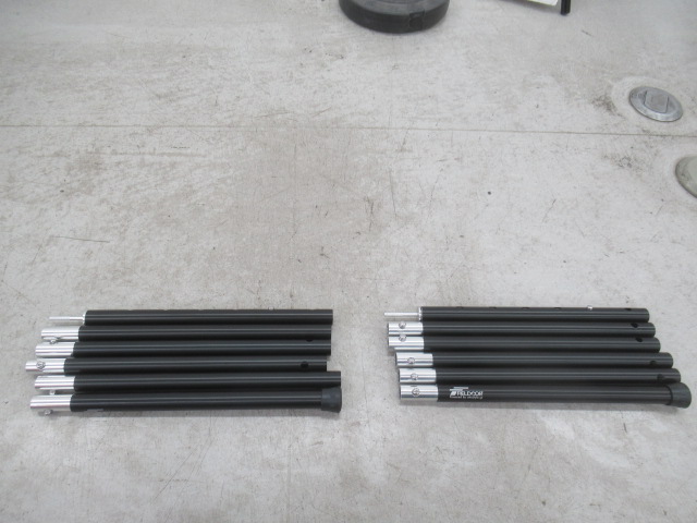 FIELDOOR(フィールドア) アルミテントポール230×2本セット