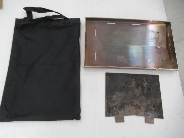 tent-Mark DESIGNS（テンマクデザイン）  焚き火グリル とん火 3mmロストル ケースセット