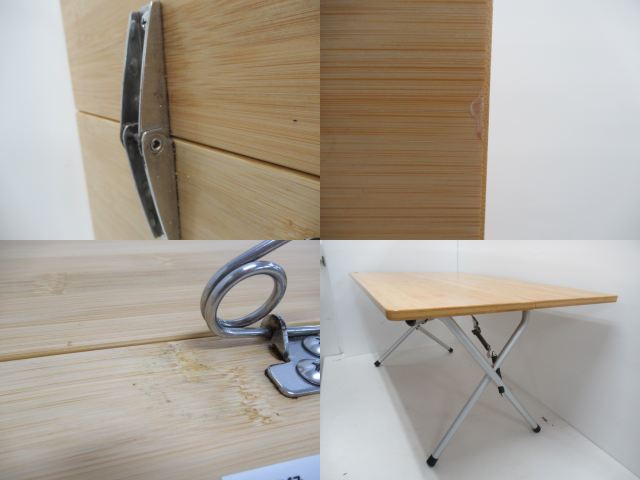 Snow Peak（スノーピーク）  ワンアクションローテーブル竹(1)