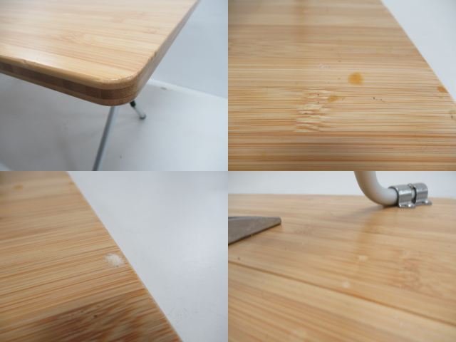 Snow Peak（スノーピーク）  ワンアクションローテーブル竹(2)