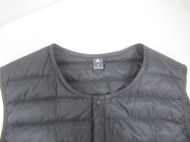mont-bell（モンベル）  スペリオダウン ラウンドネックベスト メンズ