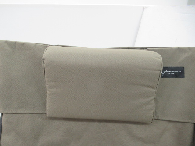 LOGOS（ロゴス）  グランベーシック ポータブルあぐらチェア(ヘッドレスト付)