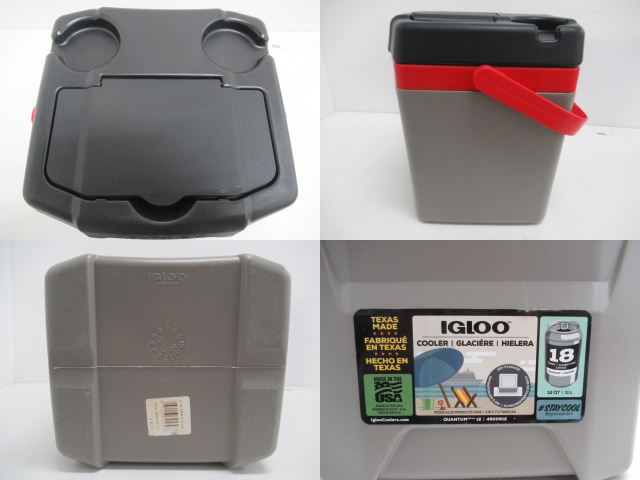 IGLOO（イグルー）  カンタム 12QT レッド 11L
