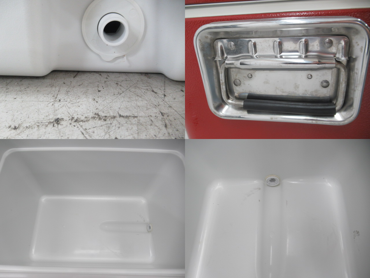 Coleman（コールマン）  スチールベルトクーラー 54QT レッド