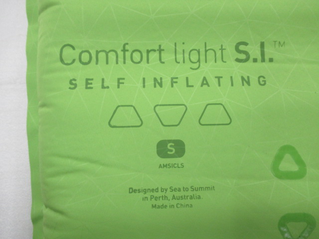 SEA TO SUMMIT（シートゥーサミット）  コンフォートライトS.I.マット  グリーン スモール