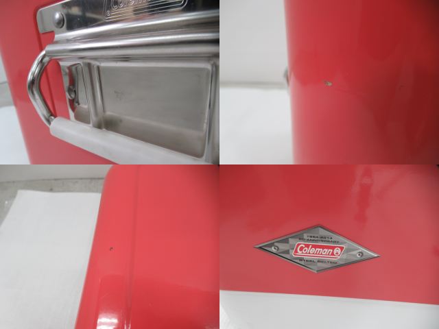 Coleman(コールマン) スチールベルトクーラー 54QT ストロベリー