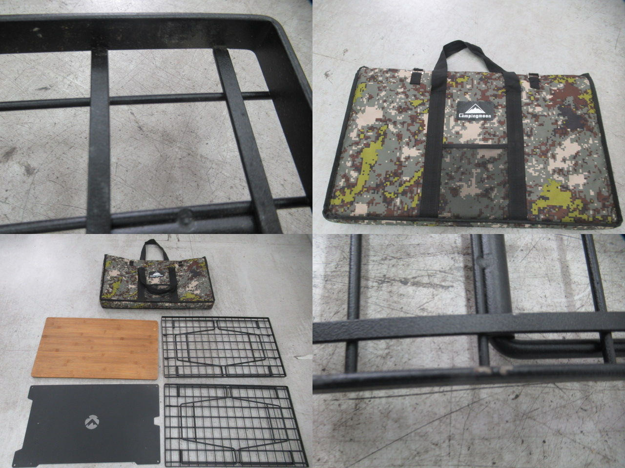 その他ブランド  キャンピングムーン フィールドラック2点・ケースセット