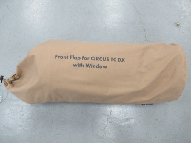 tent-Mark DESIGNS(テンマクデザイン) サーカスTC DX専用 窓付きフロントフラップ サンドカラー