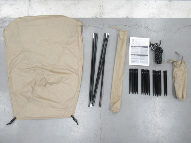 DOD（ディーオーディー）  ライダーズバイクインテント タン T2-466-TN