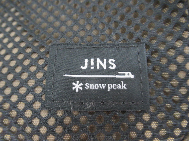 Snow Peak(スノーピーク) JINS コラボ フォールディング サングラス グレーデミ