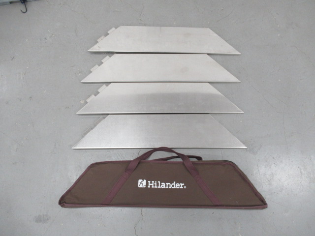 Hilander（ハイランダー）  焚火用 ステンレステーブル