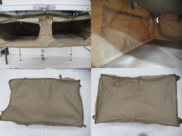 VASTLAND（ヴァストランド）  ストレージ付きアウトドアテーブル 90cm×60cm